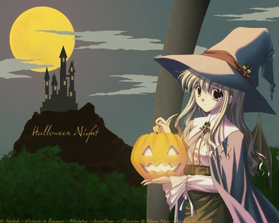 Konachan.com - 11224 halloween nanairo_aisu nanao_naru rainbow_colored_icecream.jpg